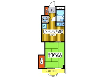 間取図 ラフォ－レひらとＡ棟