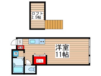 間取図 コーポ花園