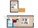 コーポ花園の間取図