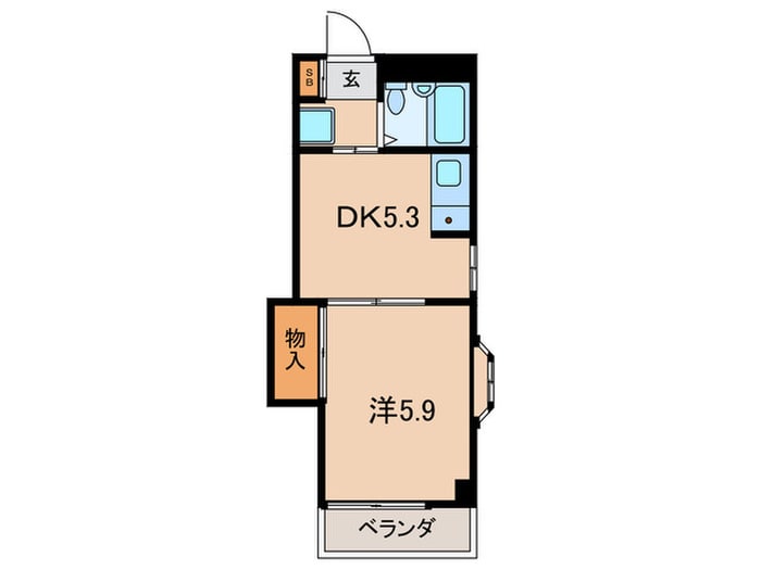 間取り図 滝マンション第三春来