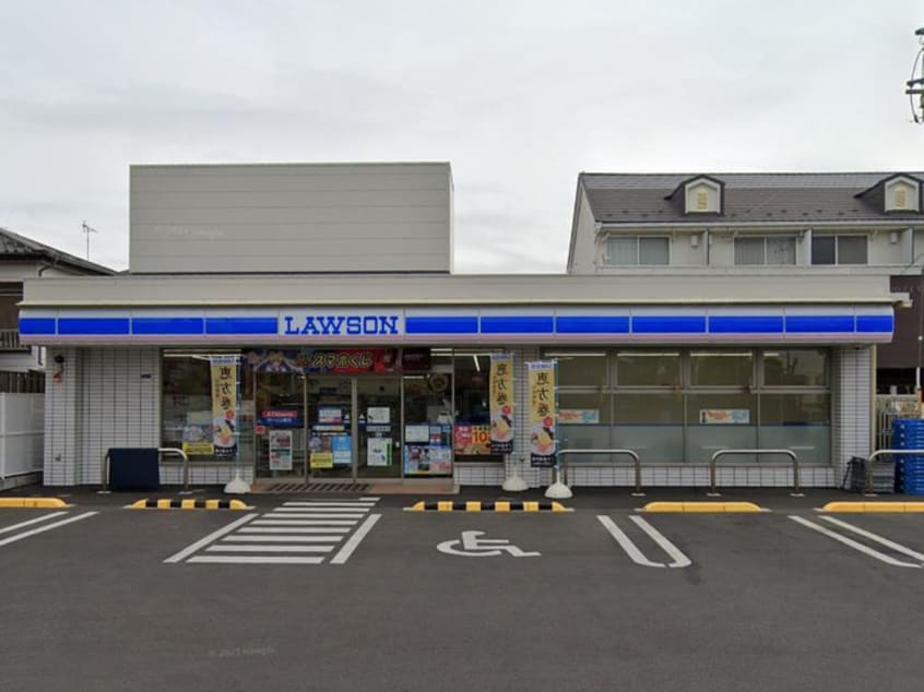 ローソン高津下作延三丁目店(コンビニ)まで176m 滝マンション第三春来