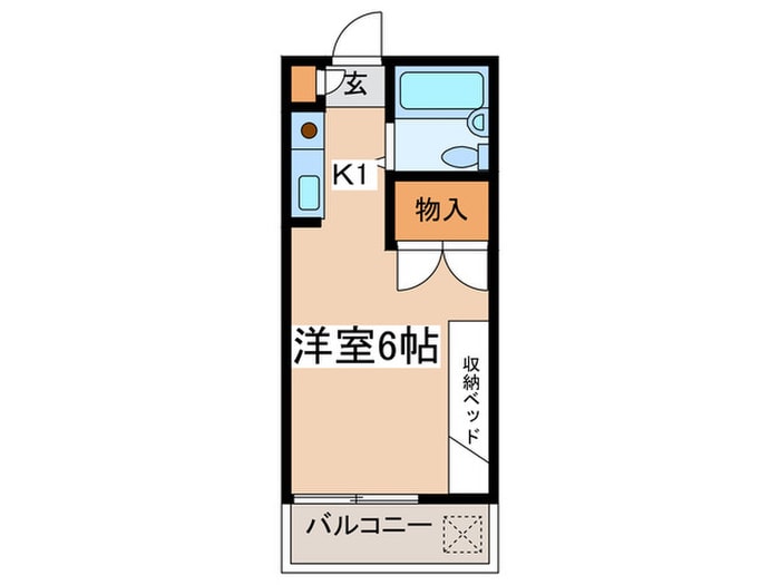 間取り図 ロイヤルハイムＫ
