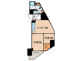 間取図 レジディア文京小石川Ⅱ