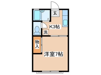 間取図 コーポクレイン