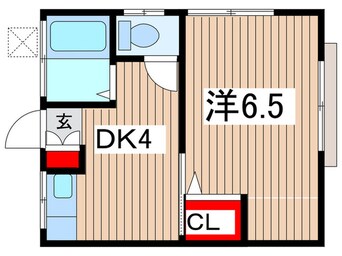 間取図 凌雲ハイツ