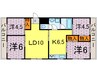 ロワ－ル坂戸 4LDKの間取り