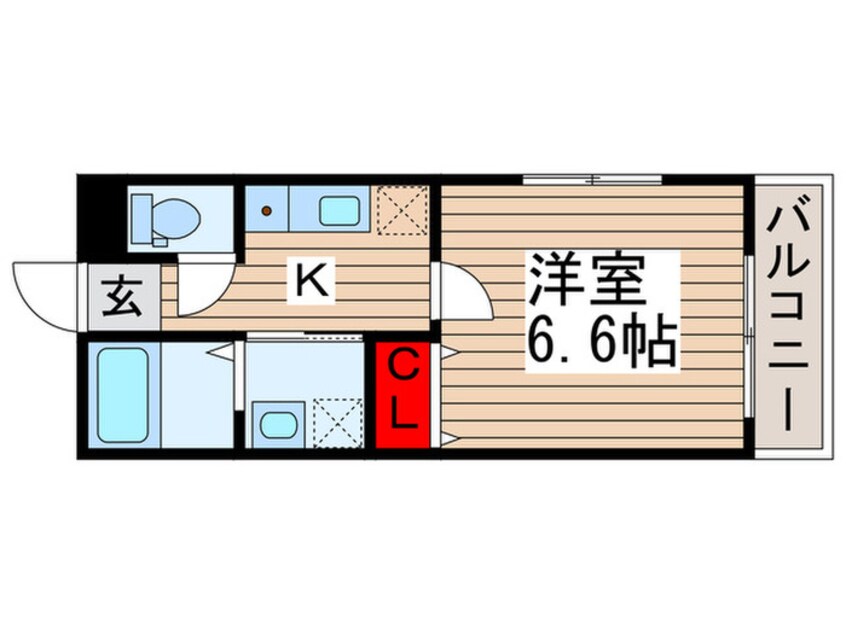 間取図 リエーヴルＡ棟