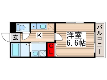 間取図 リエーヴルＡ棟