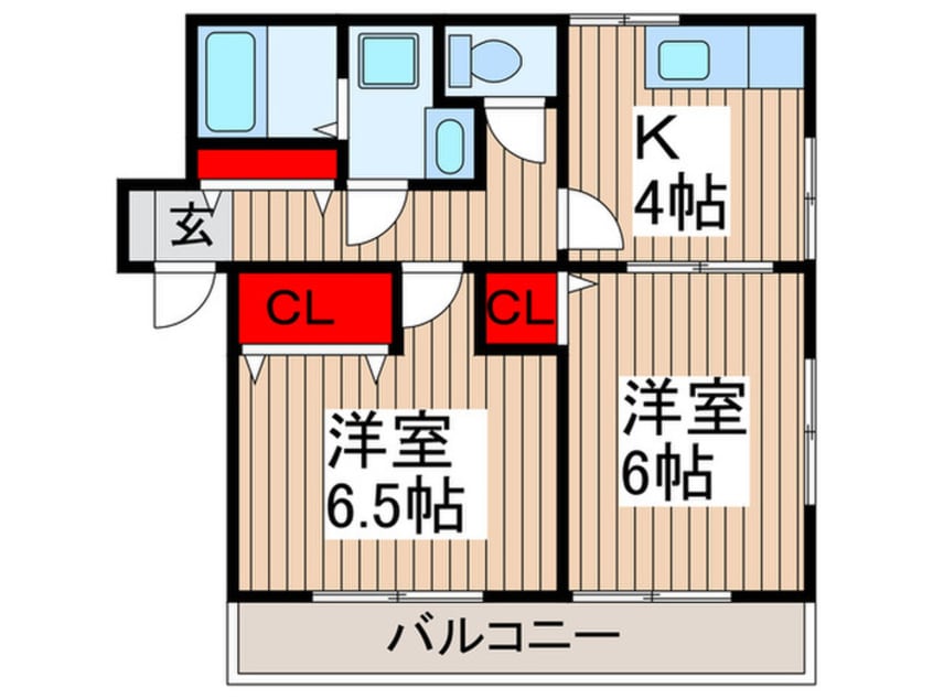 間取図 ソレーユ北本