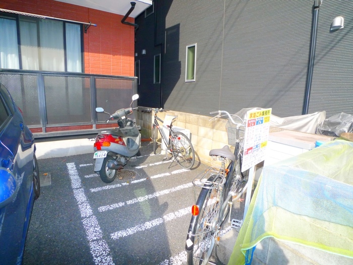 駐輪場 ソレーユ北本