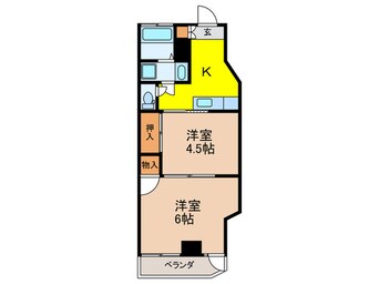 間取図 第2グリーンコーポラス