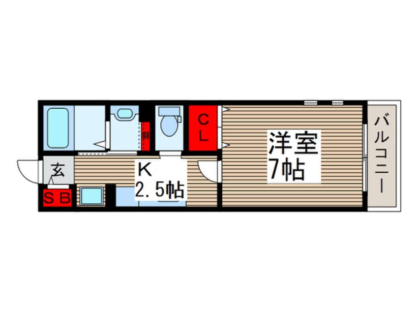 間取図 ＢｅｅＨｉｖｅ