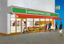 ローソンストア100秋津駅前店(100均)まで210m ＢｅｅＨｉｖｅ