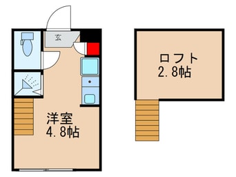 間取図 ハーモニーテラス仲宿Ⅲ