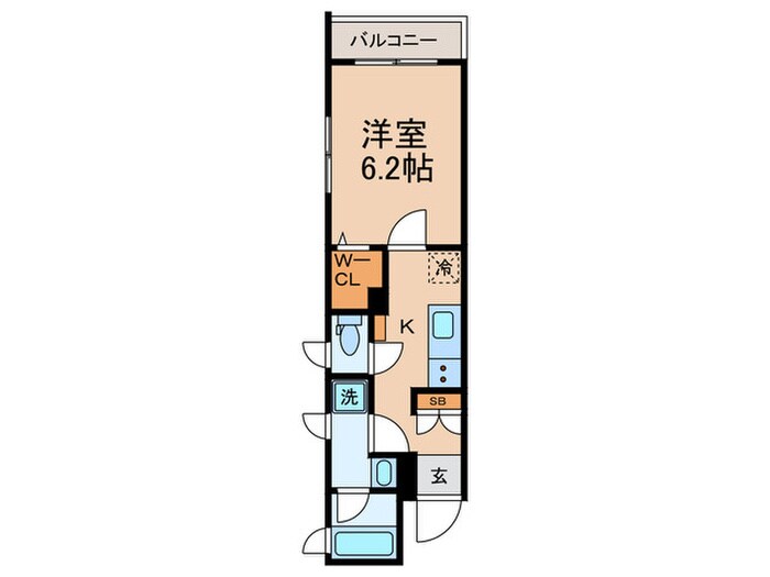 間取り図 アリーチェ新江古田