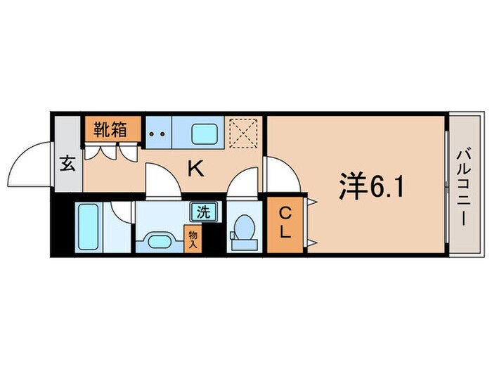 間取り図 アリーチェ新江古田