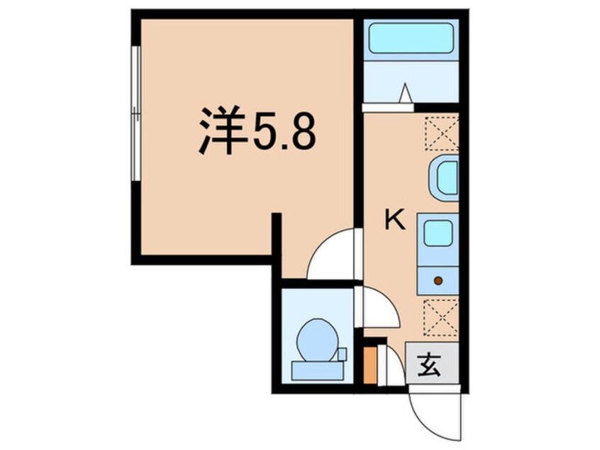 間取図 ユニコーン梶ヶ谷