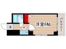 ヴィラージュ石神井 1Kの間取り