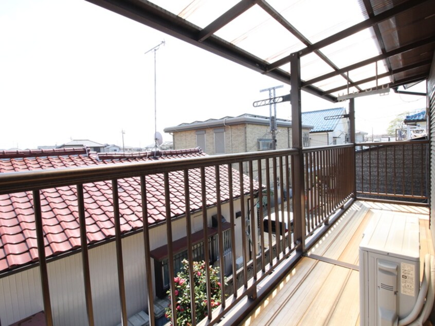 ベランダ・バルコニー 松原3丁目貸家
