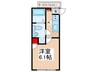 ステラ住吉 1Kの間取り