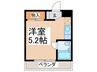 ハウスＡＧ 1Rの間取り