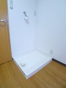 洗濯機置場 リバ－サイドハイツ５号館