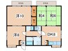 ラインコーポ 4DKの間取り