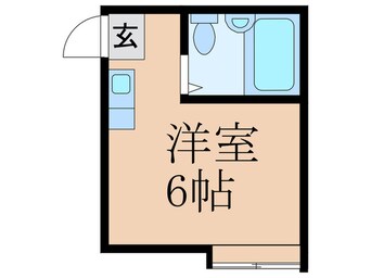 間取図 エスポワ－ル沼袋