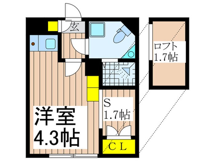間取り図 めぞんどかしぇっと弐