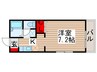 エスポワール 1Kの間取り