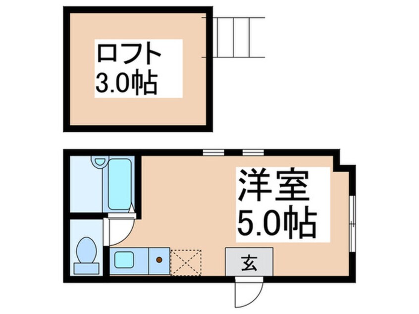 間取図 ア－バンプレイス椎名町