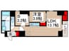 コンフォリア南千住 1LDK+Sの間取り