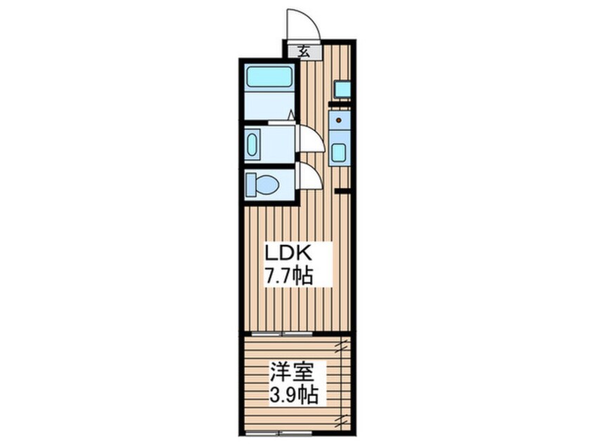 間取図 Ｅｒｆｏｌｇ鳩ケ谷