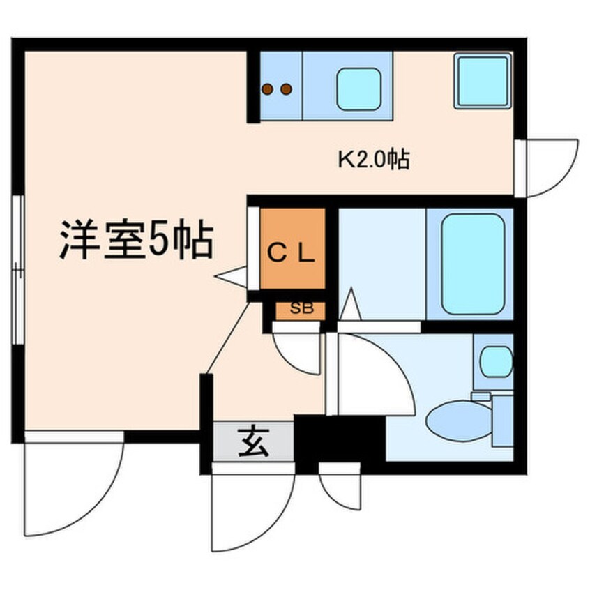 間取図 アージュドール錦糸町