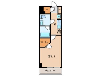間取図 S-RESIDENCE王子Tercera