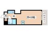 DANTE上池袋 1Kの間取り