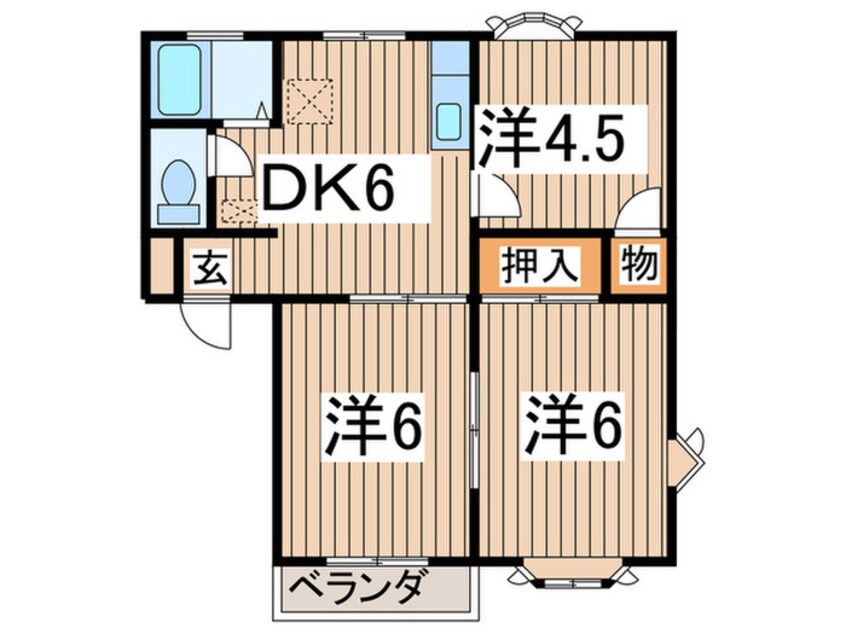 間取図 エスポア－ル湘南Ⅰ