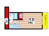 スカイコート宮崎台第2(105) 1Kの間取り