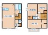 杉並区下井草一丁目戸建A 3LDKの間取り