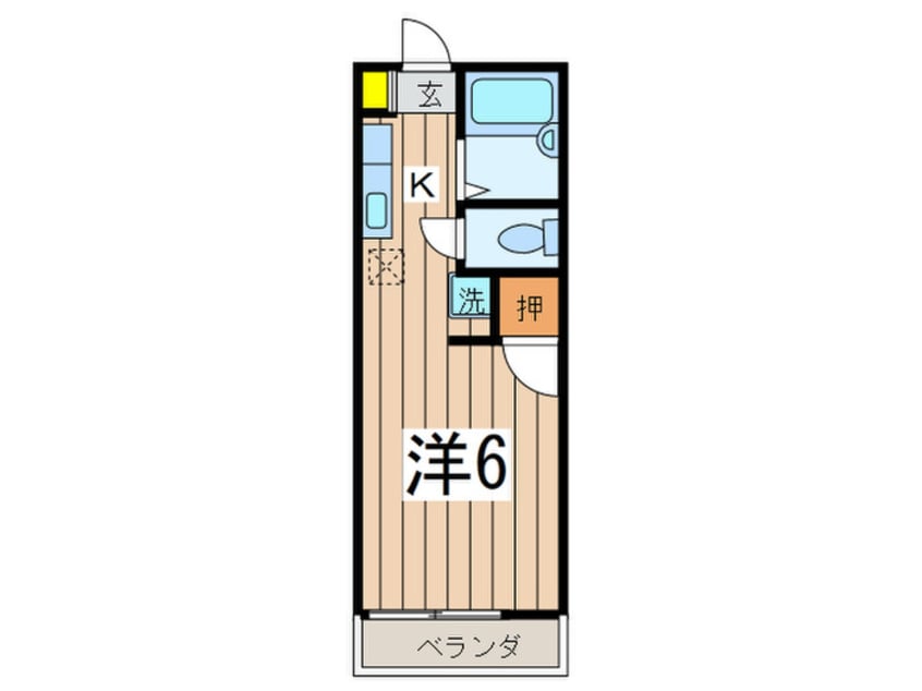 間取図 メゾン　ヨコハマ