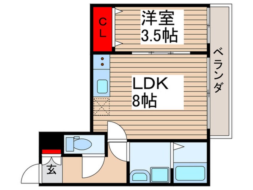 間取図 子犬と春風のダイアリー