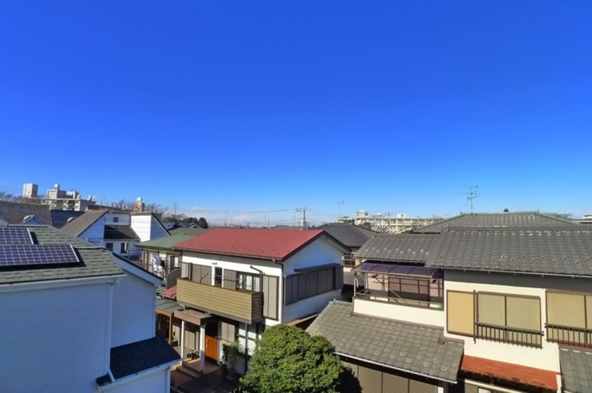 室内からの展望 子犬と春風のダイアリー