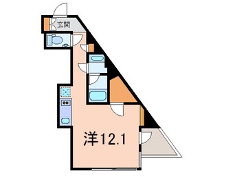 間取図 カスタリア目黒長者丸