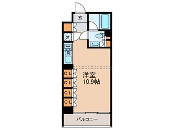 間取図 カスタリア目黒長者丸