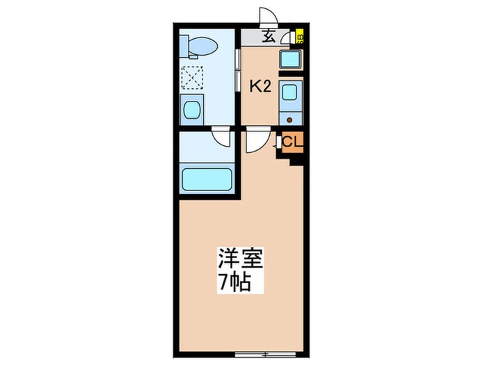 間取り図 フェリーチェ桜上水A