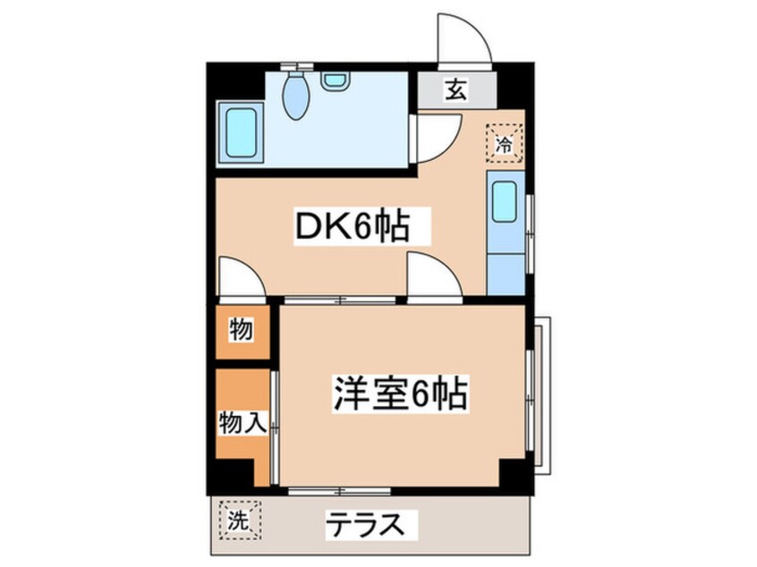 間取図 田園ハイム