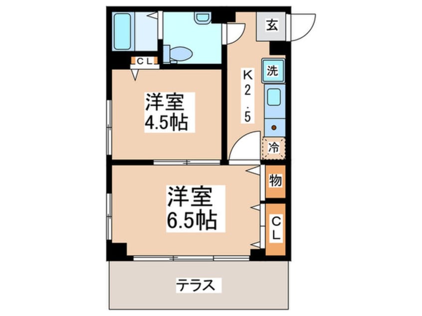 間取図 田園ハイム