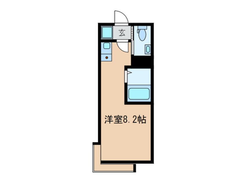 間取図 ヒルサイドフラッツ