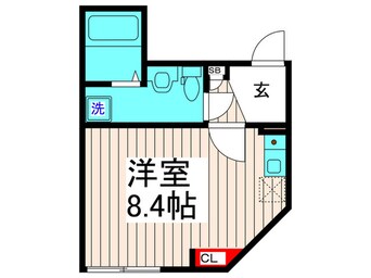 間取図 アニカ小岩