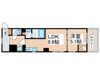 間取図 グレーシア横浜十日市場（430）